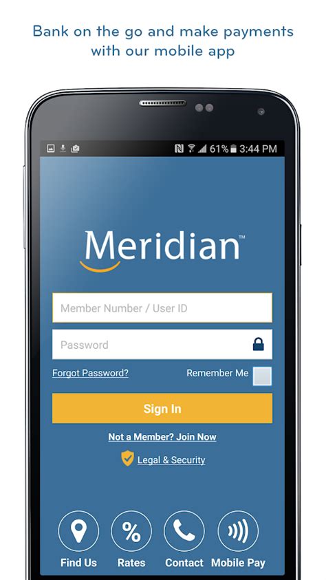 meridian android app